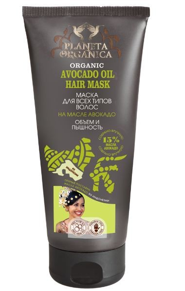 Planeta Organica Маска для всех типов волос Объем и Пышность Авокадо фото 1 — Makeup market