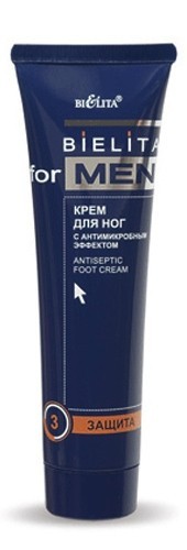 Белита MEN Крем для ног с антимикробным эффектом 100мл — Makeup market