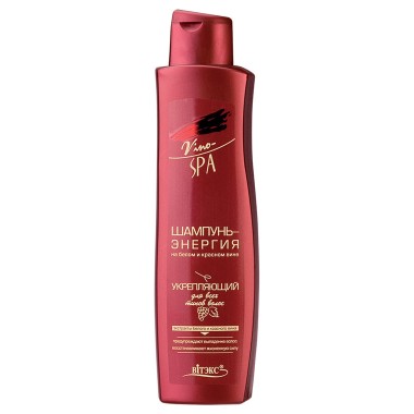 Витэкс Vino-SPA Шампунь-энергия на белом и красном вине укрепление для всех типов волос 500 мл — Makeup market