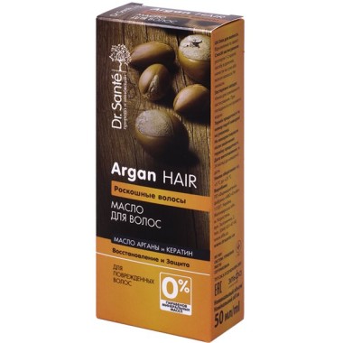 Эльфа Dr.Sante Argan Hair Масло для волос 50 мл — Makeup market