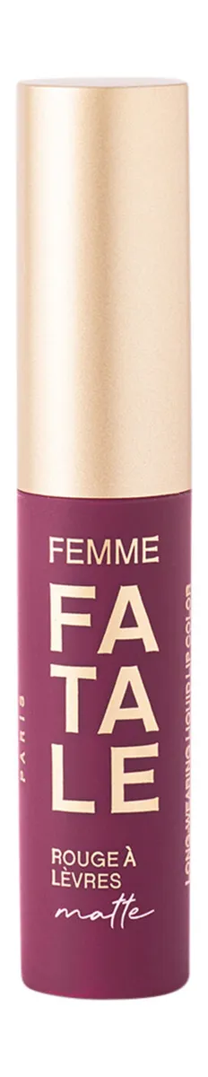 Vivienne Sabo Помада для губ жидкая устойчивая матовая Femme Fatale 16 вишневый — Makeup market