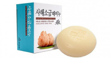 MKH Скраб-мыло для тела с солью мертвого моря Dead sea salt scrab soap 100 g — Makeup market