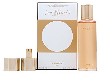 Hermes JOUR D`HERMES ABSOLU Набор парфюмерная вода 10мл MINI+125мл (REFILL) жен. фото 1 — Makeup market