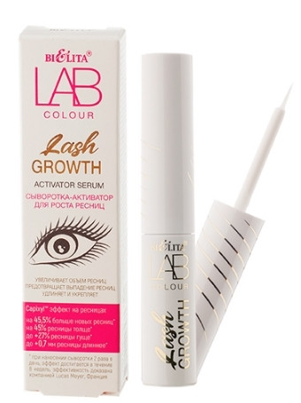 Белита LAB colour Сыворотка-активатор для роста ресниц 4 мл — Makeup market