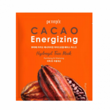 Petitfee Маска для лица разглаживающая с экстрактом какао Cacao energizing hydrogel face mask 32 г — Makeup market