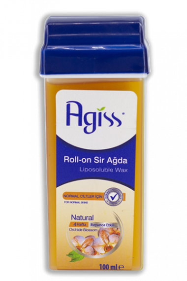 Agiss Роликовый воск для депиляции Roll-On для нормалььной кожи с натуральным экстрактом орхидеи — Makeup market