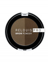 Relouis Тени для бровей Relouis Pro Brow Powder фото 2 — Makeup market