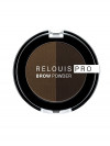 Relouis Тени для бровей Relouis Pro Brow Powder фото 3 — Makeup market
