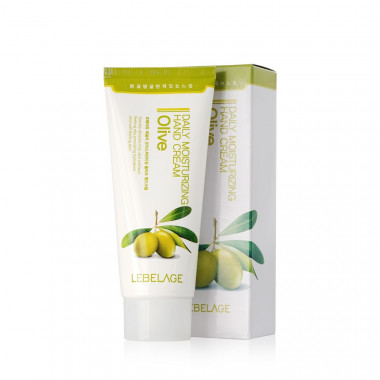 Lebelage Крем для рук увлажняющий с оливой Daily moisturizing olive 100 мл — Makeup market