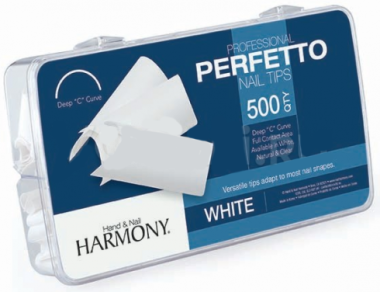 Harmony Типсы белые 500 шт — Makeup market