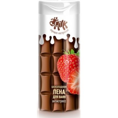 Milk Пена для ванн Шоколадная Антистресс 400 мл — Makeup market