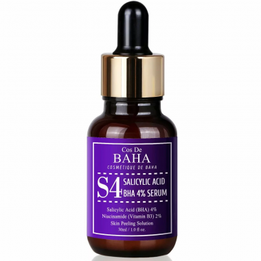 Cos De BAHA Сыворотка для жирной кожи с салициловой кислотой Salicylic acid 4% serum S4 30 мл — Makeup market
