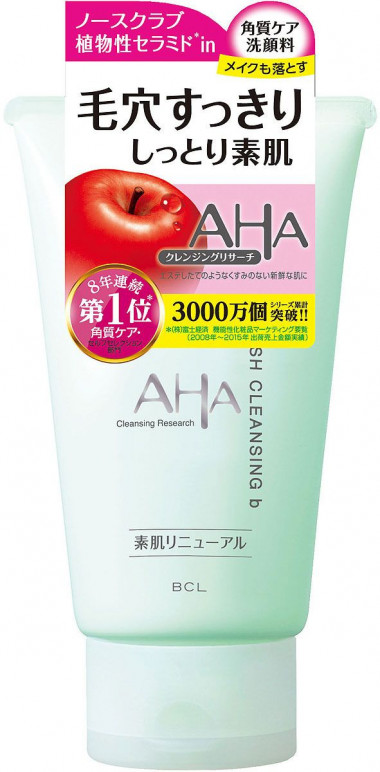 Meishoku AHA Sensitive Пенка для лица очищающая с фруктовыми кислотами 120 г — Makeup market