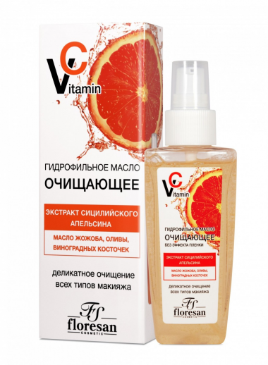 Флоресан Vitamin C Гидрофильное масло 100 мл  — Makeup market