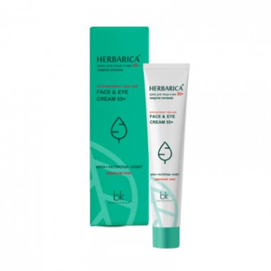 Belkosmex Herbarica Крем для лица и век 55+  Энергия Питания 40 г — Makeup market