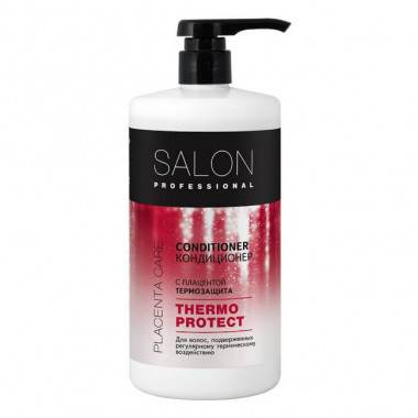 Эльфа Salon Professional Кондиционер для волос с плацентой Термозащита 1000 мл — Makeup market