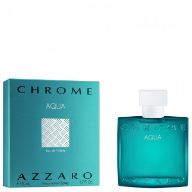Azzaro Chrome Aqua Eau De Toilette 50 мл мужская — Makeup market