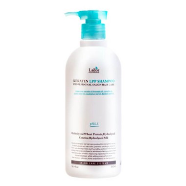 La'dor Шампунь для волос кератиновый Keratin LPP Shampoo 530 ml — Makeup market