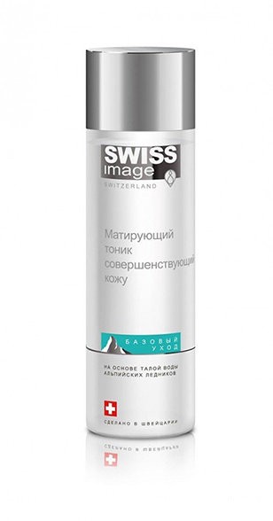 SWISS image Базовый Уход Тоник матирующий совершенствующий кожу лица — Makeup market
