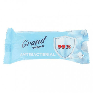 Мыловаренные традиции Мыло туалетное твёрдое Grand Шарм Maxi Antibacterial Vitamin E 100 г — Makeup market