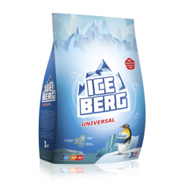 Barhim Iceberg Порошок стиральный Iceberg Universal 3 кг — Makeup market