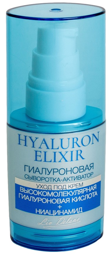 Liv Delano Hyaluron Elixir Гиалуроновая Сыворотка-активатор для лица 35 г — Makeup market