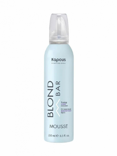 Kapous Оттеночный мусс для волос Blond Bar Фиолетовый 250 мл — Makeup market