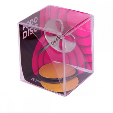Staleks Педикюрный диск металлический со сменными файлами 5шт 20 мм — Makeup market