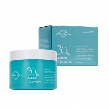 Grace Day Крем увлажняющий с коллагеном Marine collagen moisturizing cream 100 мл — Makeup market