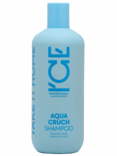Натура Сиберика I`CE Professional Home Aqua Cruch Шампунь для волос Увлажняющий 400 мл — Makeup market