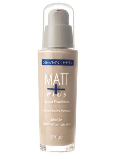 Seventeen Тональный крем длительного действия MATT Plus Liquid SPF20 — Makeup market