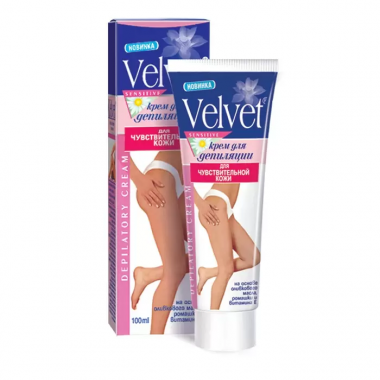 Velvet Крем для депиляции для чувствительной кожи 100 мл — Makeup market