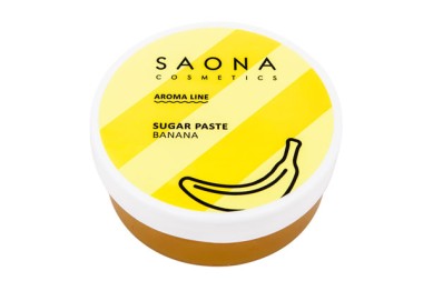 Saona Сахарная паста BANANA 200 гр. — Makeup market