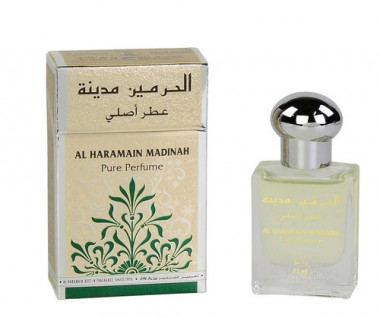 Haramain Madinah 15 ml Parfum Free From Alcohol — Makeup market