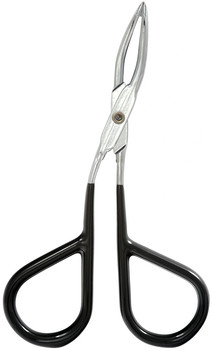 Basicare Пинцет-ножницы для бровей со скошенными кончиками 8,2см фото 1 — Makeup market