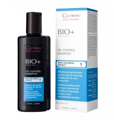 Cutrin Bio+ Шампунь для жирных волос и кожи головы 200 мл — Makeup market