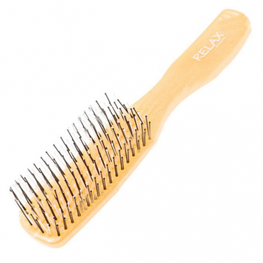 Hairway Щётка для волос Relax большая золото — Makeup market