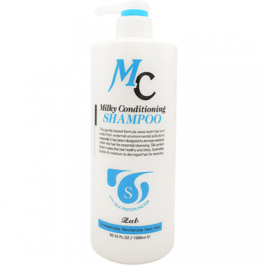 JPS Шампунь для волос ухаживающий Zab milky conditioning shampoo 1500 мл — Makeup market