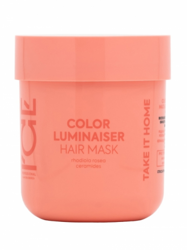 Натура Сиберика I`CE Professional Home Color Luminaiser Маска для окрашенных волос Ламинирующая 200 мл банка — Makeup market