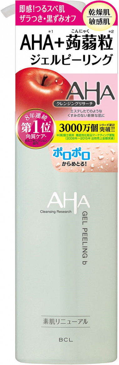 Meishoku AHA Sensitive Гель-скатка для лица очищающая с фруктовыми кислотами 145 мл — Makeup market