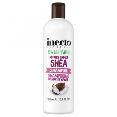 Inecto Шампунь Восстанавливающий разглаживающий для непослушных волос с маслом Ши 500 мл — Makeup market