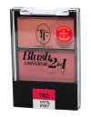 Триумф TF Румяна для лица двухцветные Universal Blush 2in1 фото 2 — Makeup market