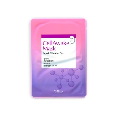 Callicos CellAwake Маска для лица с пептидами против морщин — Makeup market