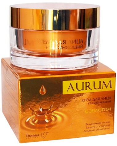 Белита-М Aurum Крем для лица увлажняющий с золотом 45г — Makeup market
