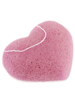 Триумф TF СТТ-41 Спонж Конняку бережное очищение кожи розовое сердце — Makeup market