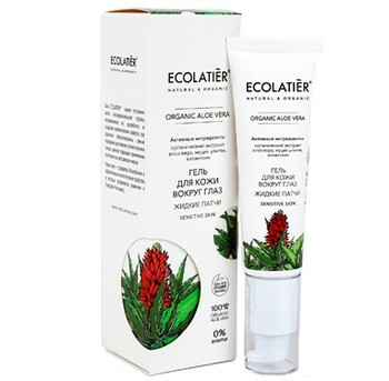 Ecolatier Organic Farm Green Aloe Vera для лица Гель для кожи вокруг глаз 30 мл — Makeup market