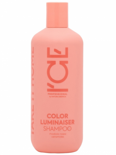 Натура Сиберика I`CE Professional Home Color Luminaiser Шампунь для окрашенных волос Ламинирующий 400 мл — Makeup market