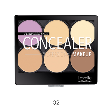 LavelleCollection Набор консилеров 6 оттенков совершенное лицо тон №02 CFF01-02 — Makeup market