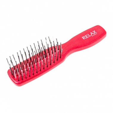 Hairway Щётка для волос Relax малая красная — Makeup market