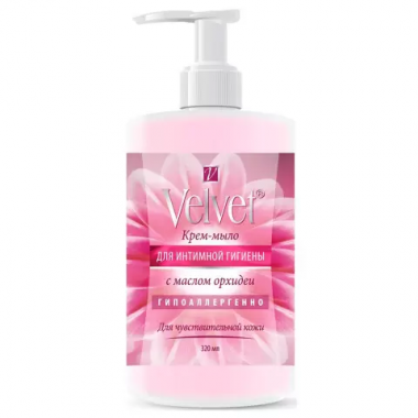 Velvet Крем-мыло для интимной гигиены с маслом орхидеи 320 мл — Makeup market